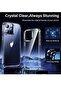 5-in-1 Clear Case for iPhone 15 Pro Max - Never Yellowing, Shockproof, 2 Screen & 2 Camera Protectors - 5
