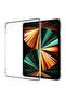 Silicon Clear Case for iPad Pro 12.9'' (5th Gen) 2021, TPU Shockproof Back Cover