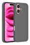 Liquid Silicone Case for iPhone 16 Plus - Ultra Slim Design with Soft Anti-Scratch Microfiber Lining & Drop Protection