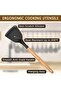 12-Piece Silicone Kitchen Utensil Set with Wooden Handles, Heat-Resistant BPA-Free Cooking Tools - 2