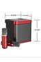 Bluetooth Speaker with Microphone 5.0 USB Charging Wireless Speakers Red - 2