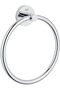 Atu Shop Start Quickfix Ring Towel Holder, Shower/Bathroom Accessories, Chrome, 41174000 511005 - 3