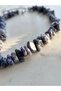 Lapis Lazuli Cracked Stone Natural Stone Necklace - 2