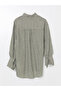 Striped Oversize Women's Shirt Tunic - 6