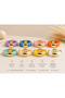 Aura Gold Natural Stone Look Bracelet – White - 2