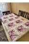 Pique Suit Set - Purple Lavender Patterned - 2