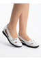 Genuine Leather White Handmade Casual Women's Sandals - 8