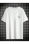 Tricou Oversize, Alb