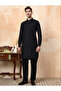 Mens Cotton Pathani Kurta Set - 4