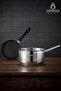 Sos Master 2-Piece Premium Cast Iron Sauce Pan & Stainless Steel Milk Pot Set