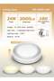 24W Round Crystal LED Ceiling Light, 18cm Flush Mount Lamp, 3-Color Temperature, Flicker-Free - 8