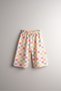 Combed Cotton Modal 100% Cotton Loose Fit Girls' Trousers (Colorful Square) - 2