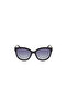 Shiny Black Polarized Injected Female Sunglasses - 2