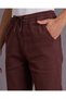Senior Boys Burgundy Denim Shorts - 4