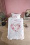 Clasy Single Ranforce Duvet Cover Set Dream Beige - 2