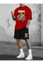 Unisex Oversize Shorts Set Short Sleeve T-Shirt Comfortable Fit Summer Casual Sports