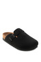 Trendy Unisex Women's and Men's Eva House Felt Closed-Front Home Slippers Black - 4