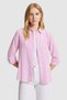 Women's Pink Long Sleeve Shirt 50320143-Vr041