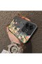 Redmi 13 Compatible Silicone Edge Hard Back Case Couple Phone Case with Floral Pattern - 4