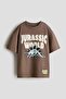 Oversized printed T-shirt