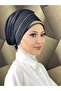 Gold Stone Evening Dress Shawl Bonnet - 2
