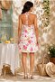 Daylight Flowers Halter Neck Summer Dress - 4