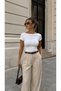 Elegant and Comfortable: Boat Neck Half Sleeve Stretchy Bodysuit - Cotton Lycra Slim Fit - 2