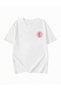 Pink Boots Frog Front Back Printed Short Sleeve Women's White Cotton T-Shirt - 3