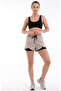 Women's Active Swim Shorts with Inner Tights and Slit Detail - 2