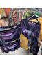 Ethnic Pattern Authentic Imported Silk Bolero-Double Breasted Bustier Std34-46 - 4
