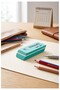 Green Eraser Medium Size Pvc Eraser 3 Pieces Pelikan Green Soft Eraser Non-Falling Apart School Office Domestic Production - 2