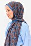 Tencel Monare Shawl Bud Indigo - 3