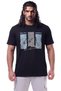 Men's Oversized Enjoy Every Moment Printed Lycra Crew Neck T-Shirt, Suitable for Weight Ranges 115-175 kg - 4