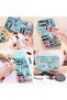 Sewing Set Zippered Portable Travel Sewing Box Mini Sewing Kit Embroidery Set for Journey Home Dowry & Emergency Repair Embroidery Kit - 4