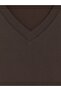 Lcw Everyday Brown V-Neck Modal Blended Women's Undershirt - 6