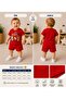 Baby Boy Handsome Boy Printed Cotton Fabric Short Sleeve Shorts Summer Set - 6