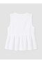Lcw Vision Ecru V-Neck Lace Detailed Peplum Blouse - 7