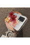 Samsung Galaxy A52S 5g Compatible Silicone Edge Hard Back Case Couple Phone Case with Floral Pattern - 4