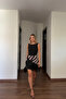 Zebra Tasseled Asymmetric Cut Tulle Shawl - 5