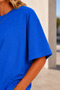 Unisex Oversize Basic T-Shirt Women's Adult T-Shirt Basic T-Shirt Crew Neck Plain Short Sleeve Summer Combed Cotton T-Shirt - 2