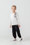Boy's Printed White Long Sleeve Tracksuit Set Us2613-C-V2 - 6