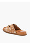 Women Woven Textured Slip-On Sandals - 4