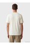 Nevavm Henley Collar Men's Combed Cotton T-Shirt with Difference - 5