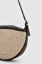 Bonna Garnili Straw Crossbody Bag Brown - 5