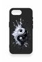 iPhone 16E Compatible Good and Bad Pattern Silicone Case - 2