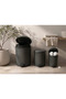 3-Piece Pedal Trash Can Set Luxury Bathroom Kitchen Trash Can with Inner Bucket 20L + 13L + 8L - 2