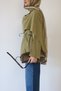 Women's Cape-Cut Waist-Tie Hijab Shirt - 5