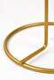 Gold Metal Vertical Paper Roll Towel Holder - 6