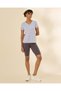 Women Charcoal Biker Shorts - 5
