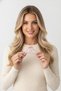Heart Shaped Transparent Light Pink Hair Clip with Clasp Women's Hair Accessory - 3